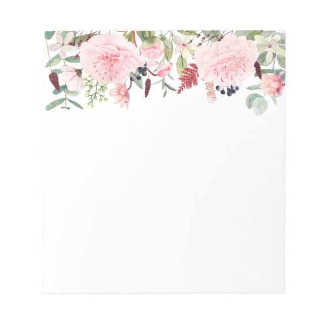 Floral Notepad (Front)