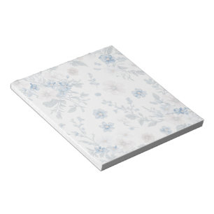 floral  notepad