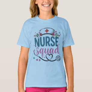 Floral Nurse Squad Graduation Shirt Future RN Gi