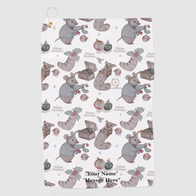 Floral Nursery print towel (Front)