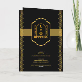 “Floral Offering” – Botanical Hand & Bloom Card