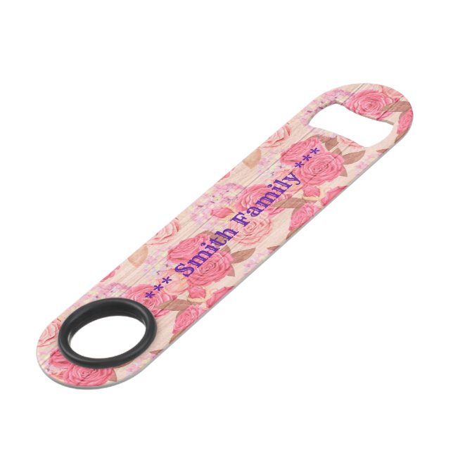 Floral on Wood Customise Popular (Front Angled)