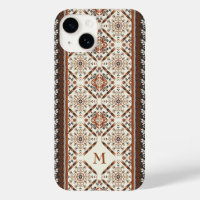 Floral Oriental Ethnic Pattern 