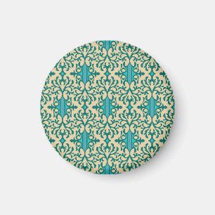 Floral Ornament: Fashionable Modern Seamless Magnet