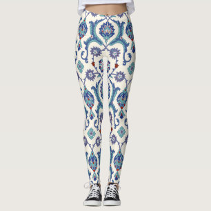 Floral Ornament: Traditional Arabic Pattern. Leggings