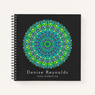 Floral Ornate Mandala Notebook