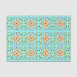 Floral Otomi Tissue Paper, 10lb. Paper
