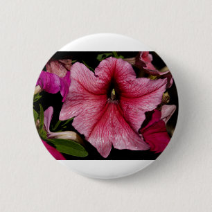 Floral Outburst 6 Cm Round Badge