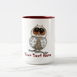 Floral Owl Mug