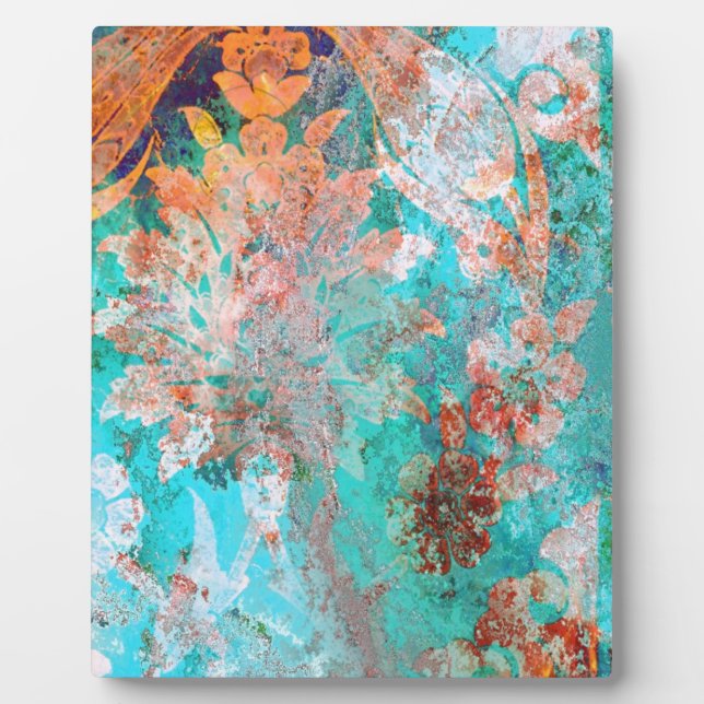 Floral Painting Plaque (Front)