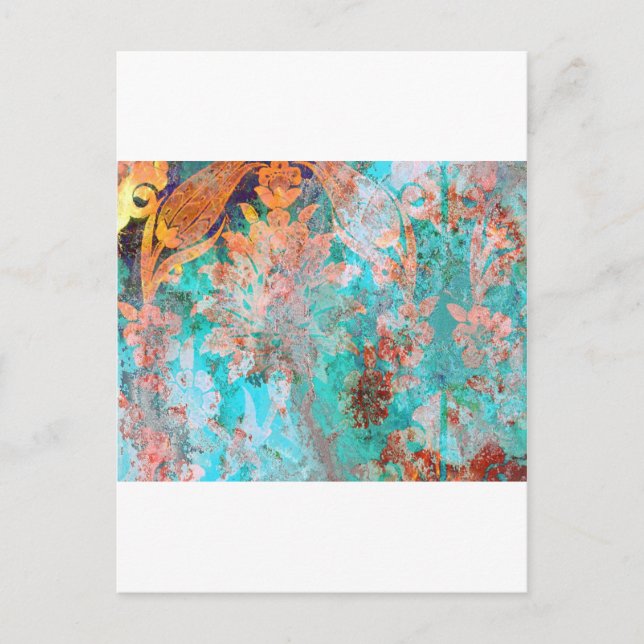 Floral Painting Postcard (Front)