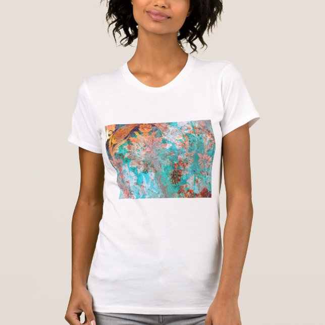 Floral Painting T-Shirt (Front)