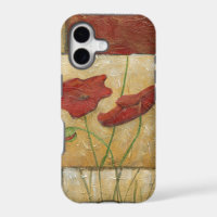 Floral Painting with Visible Brush Strokes