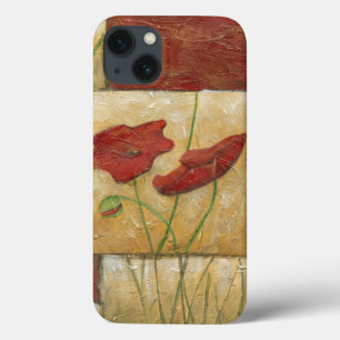 Floral Painting with Visible Brush Strokes iPhone 13 Case