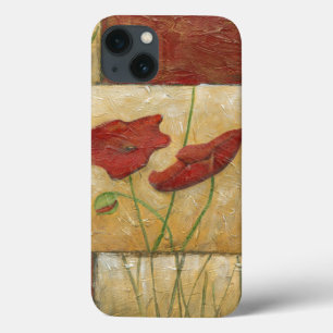 Floral Painting with Visible Brush Strokes iPhone 13 Case