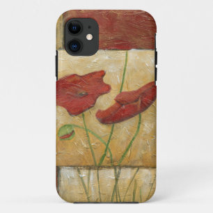 Floral Painting with Visible Brush Strokes iPhone 11 Case