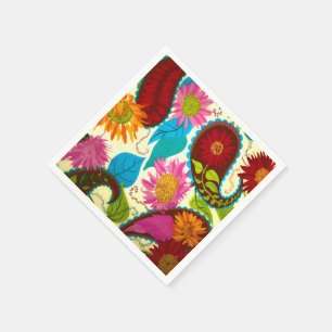 Floral Paisley Napkin
