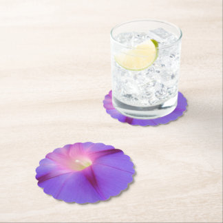 Floral paper coaster