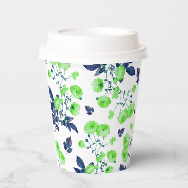 Floral Paper cup (Front)