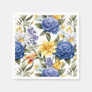 Floral Paper Napkins