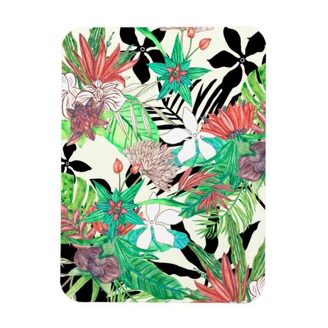 Floral Paradise II Magnet (Vertical)