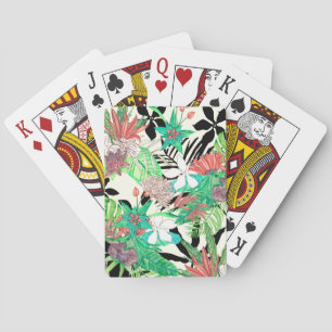 Floral Paradise II Playing Cards