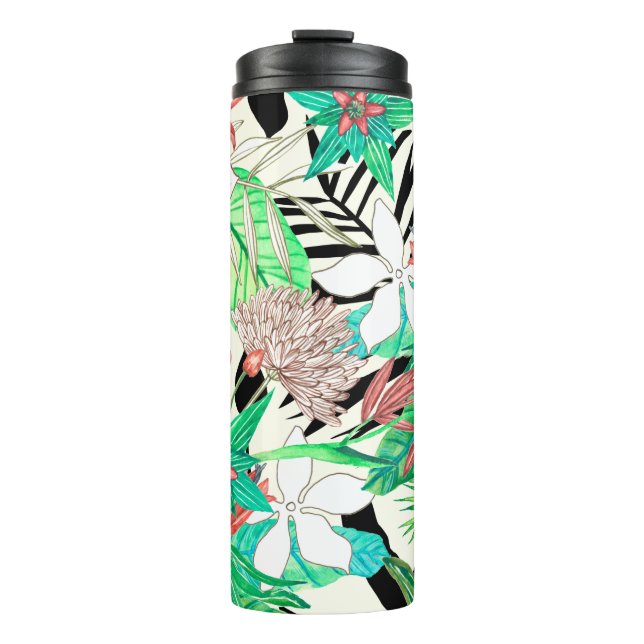 Floral Paradise II Thermal Tumbler (Front)