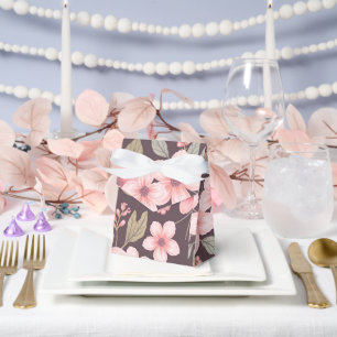 Floral Party Favor Bag- Gift Bag Favour Box