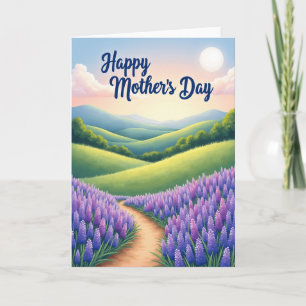Floral Path Mothers Day Card