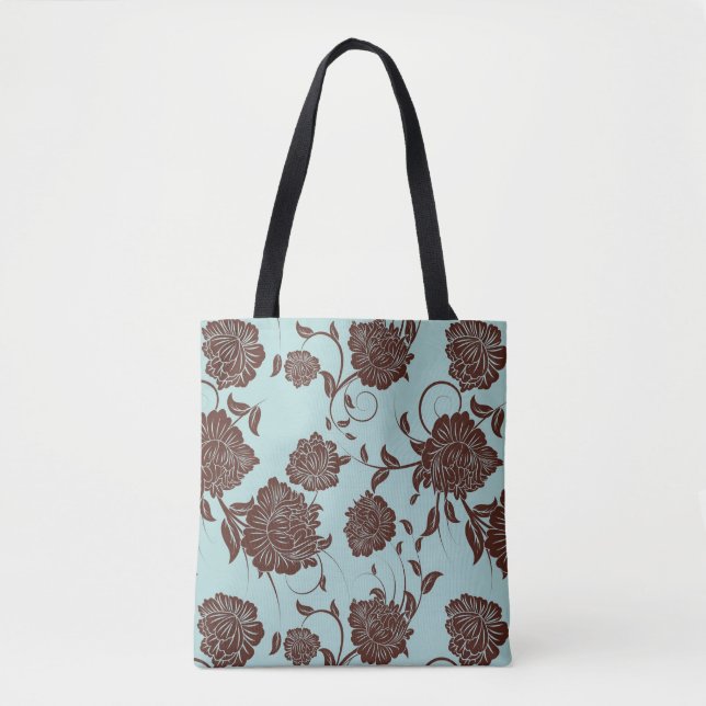 Floral Pattern 10 Tote Bag (Front)