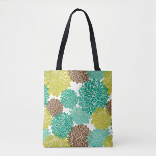 Floral Pattern 11 Tote Bag