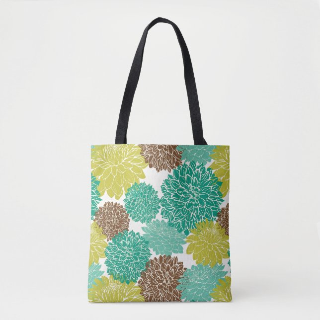 Floral Pattern 11 Tote Bag (Front)