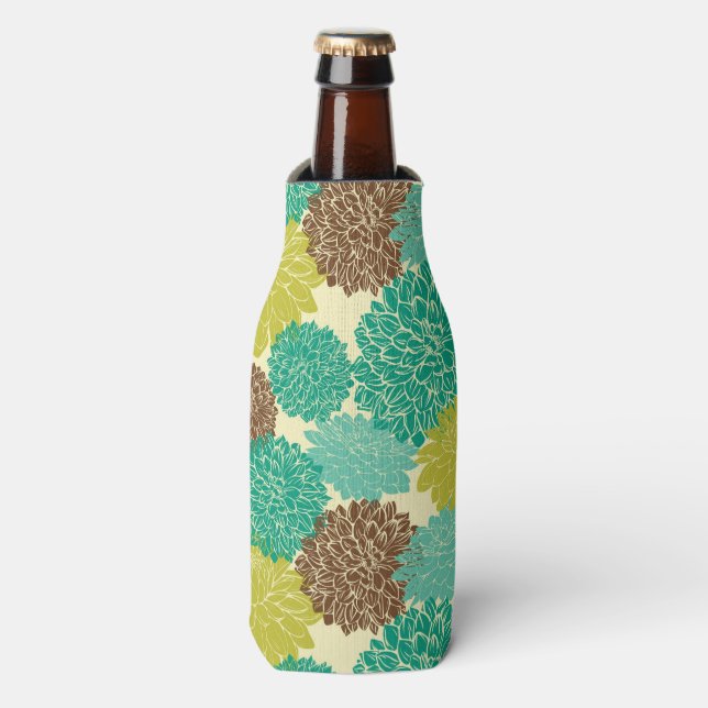 Floral Pattern 12 Bottle Cooler (Bottle Front)