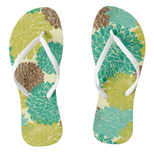 Floral Pattern 12 Jandals