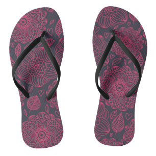 Floral Pattern 13 Jandals