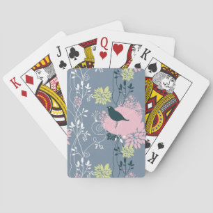 Floral Pattern 13 Playing Cards