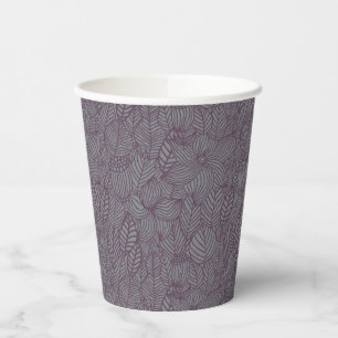 Floral Pattern 14 Paper Cups
