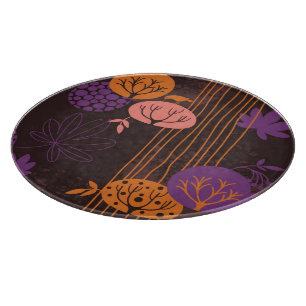 Floral pattern 2 2 cutting board