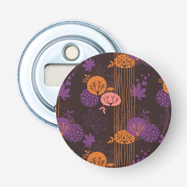 Floral pattern 2 3 bottle opener (Front)