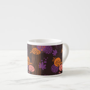 Floral pattern 2 3 espresso cup