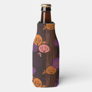 Floral pattern 2 bottle cooler