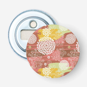 Floral pattern 2 bottle opener