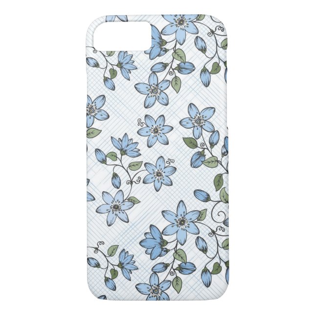 Floral pattern 2 Case-Mate iPhone case (Back)