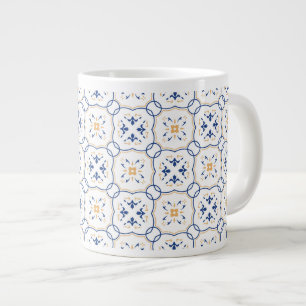 Floral Pattern 2 Large Coffee Mug