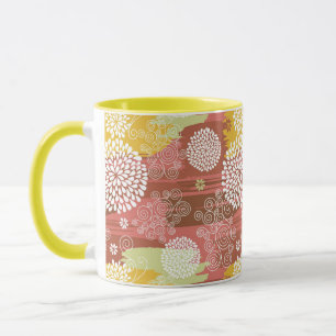Floral pattern 2 mug