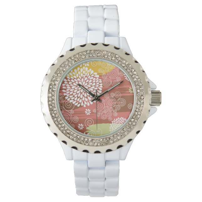 Floral pattern 2 watch (Front)