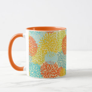 Floral pattern 3 mug