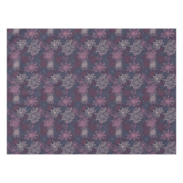 Floral pattern 4 2 tablecloth (Front (Horizontal))