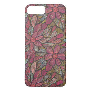 Floral pattern 4 3 iPhone 8 plus/7 plus case
