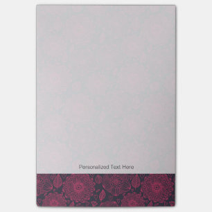 Floral Pattern 4 Post-it Notes
